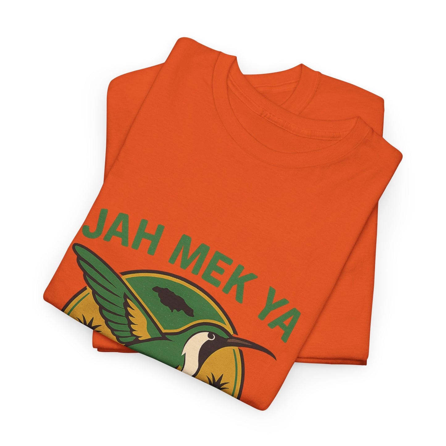 Jah Mek Ya Jamaica Bird T‑Shirt — Jamaican Reggae Vibe Tee