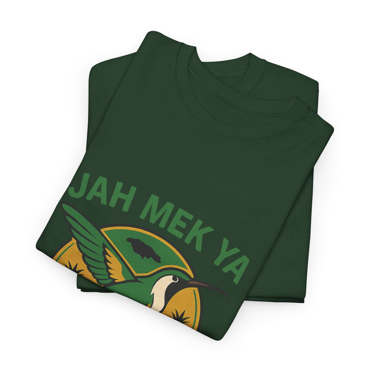 Jah Mek Ya Jamaica Bird T‑Shirt — Jamaican Reggae Vibe Tee
