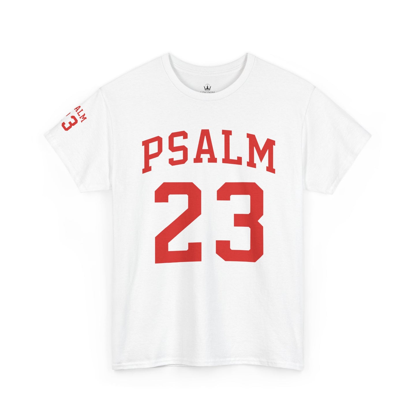 PSALM 23 Unisex Heavy Cotton Tee - Faith-Inspired Graphic T-Shirt