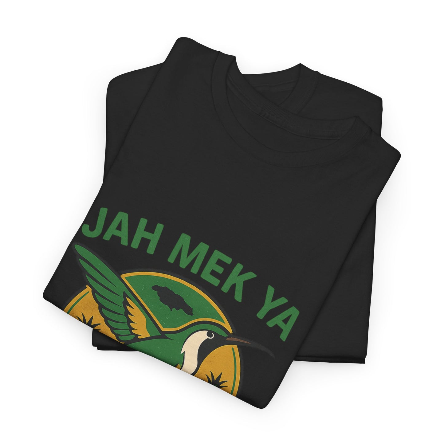 Jah Mek Ya Jamaica Bird T‑Shirt — Jamaican Reggae Vibe Tee
